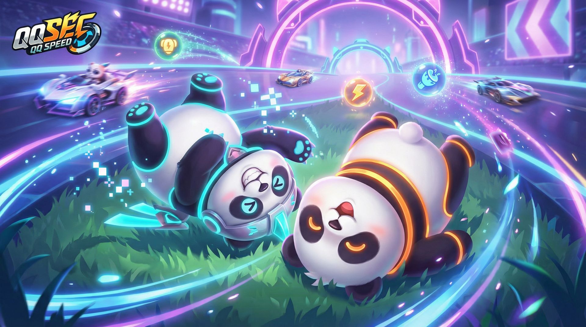 玩物社区熊猫与北极熊视频